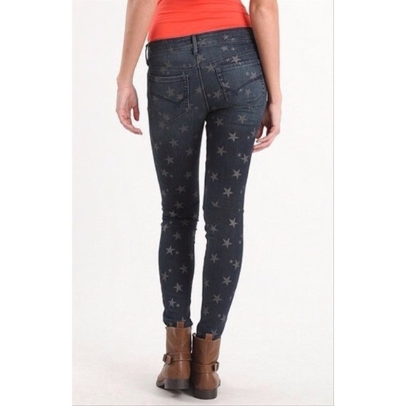 Starry Dark Wash Skinny Jeans from Pacsun - Picture 3 of 3